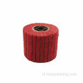 Rood nylon polijstwiel voor slotset